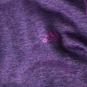 Purple climawarm adidas sweatshirt